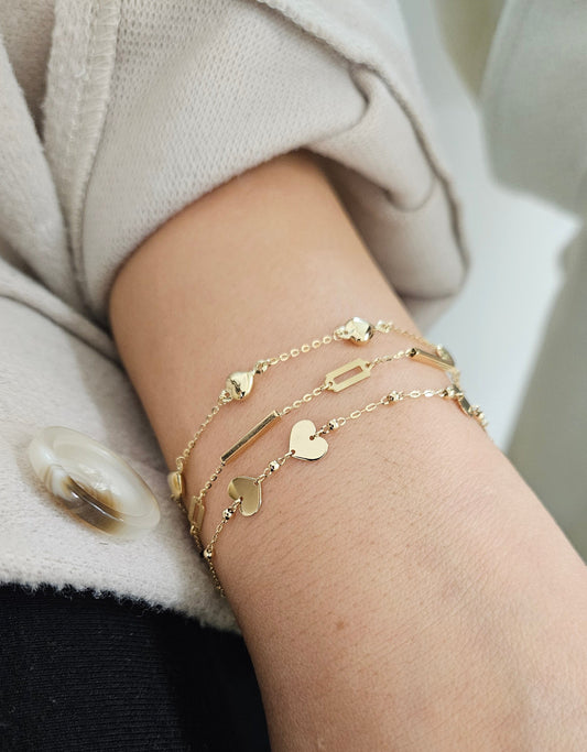 Bar and Link Bracelet