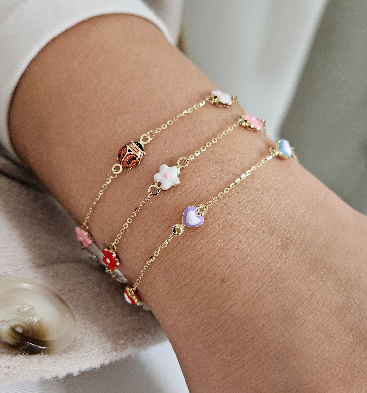 Enamel Bracelet for Children