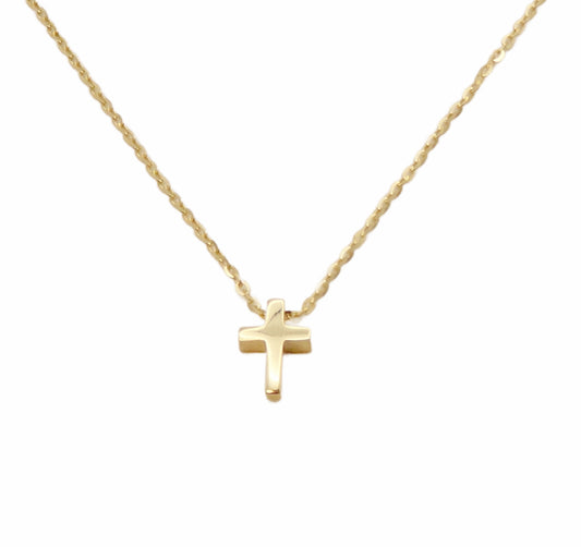Miniature Cross Necklace