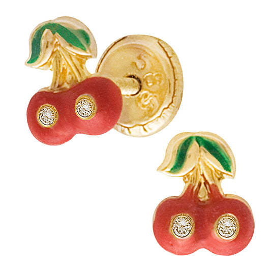 Red Cherry Earrings