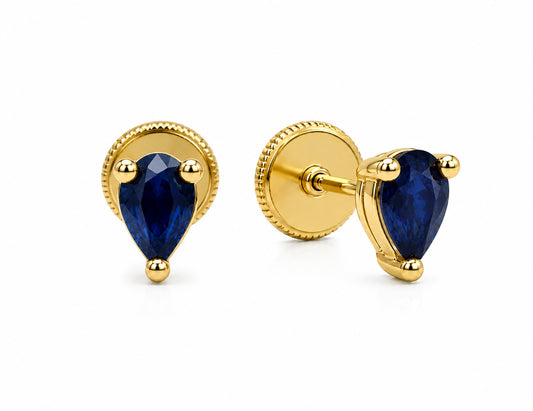 Color Stone Drop Shape 5X2.5MM