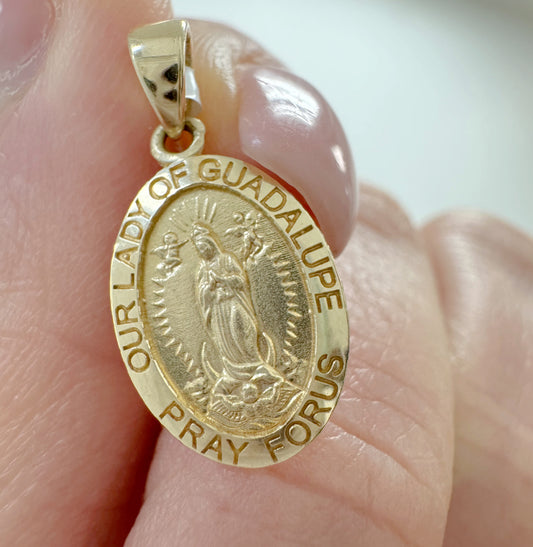 15mm Our Lady of Guadalupe Medal