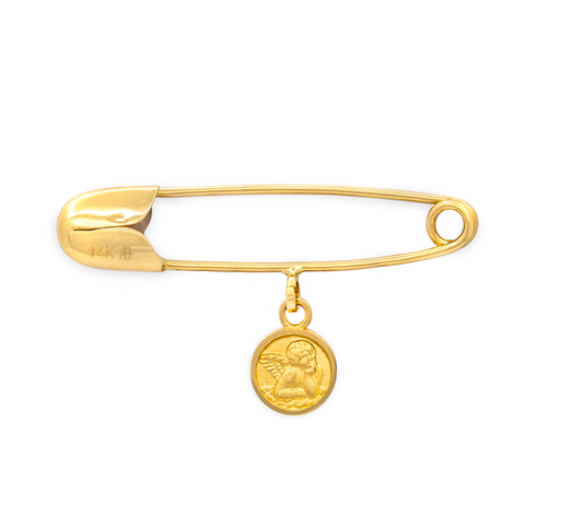 Mini Da Vinci Guardian Angel Medal Baby Pin