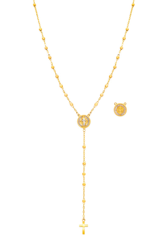 Rosary Saint Benedict Model Necklace