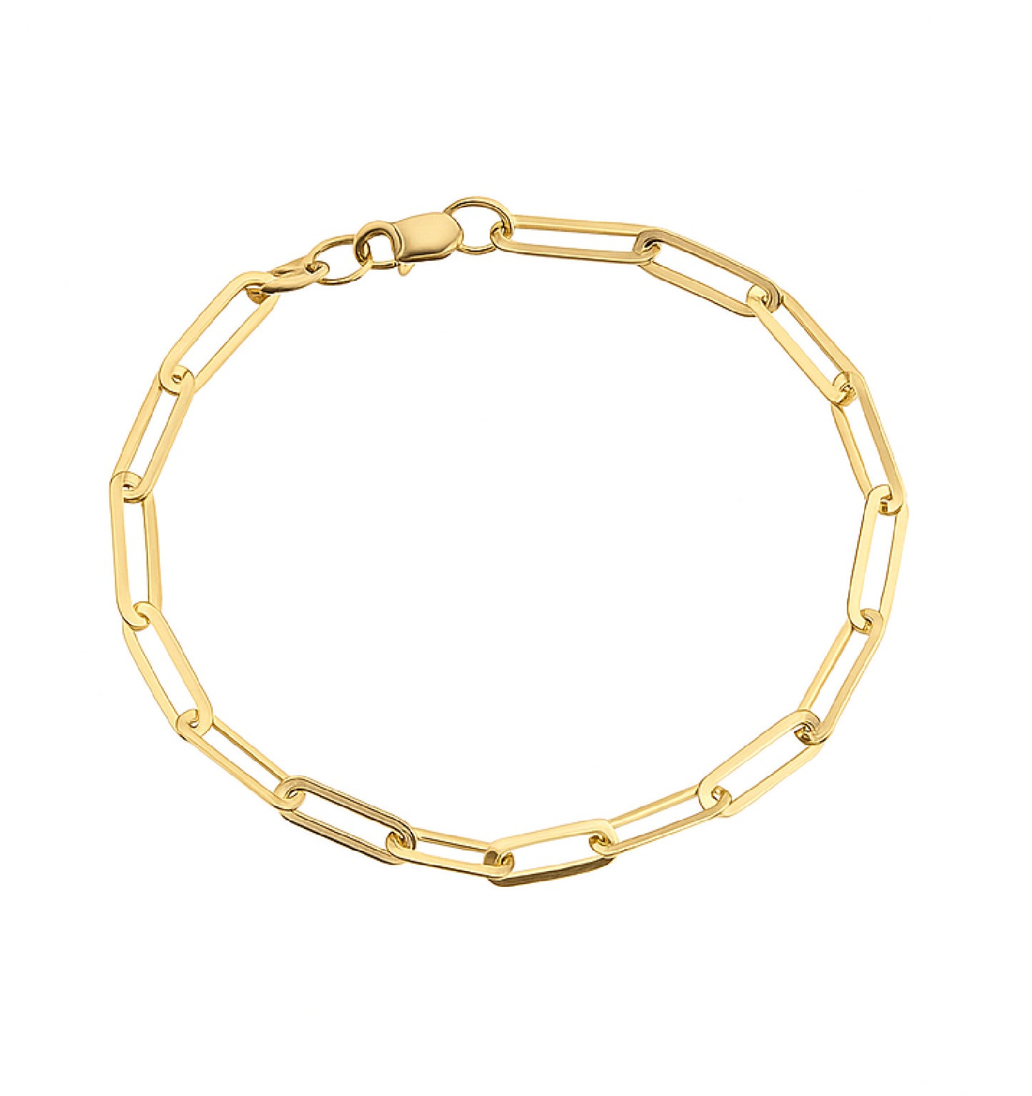 Petite Paperclip Link Bracelet