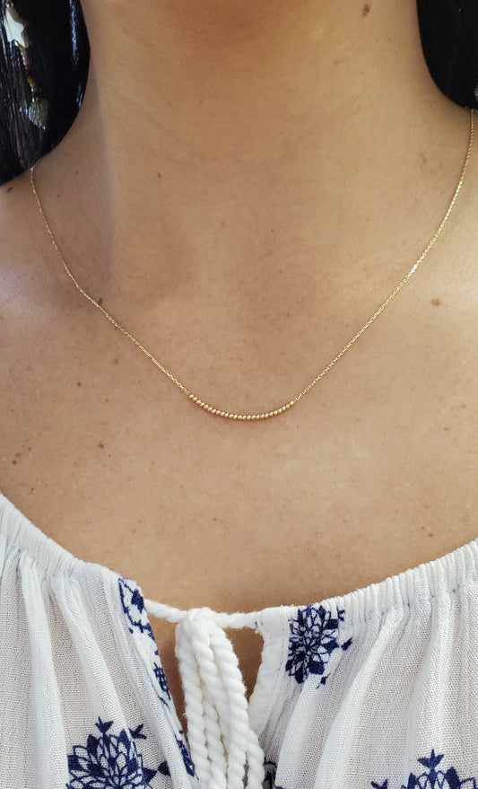 Multi Mini Bead Necklace