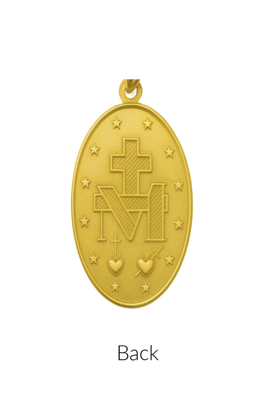 12mm Oval Miraculous Medal