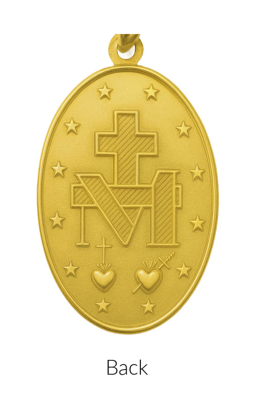 20mm Oval Miraculous Medal