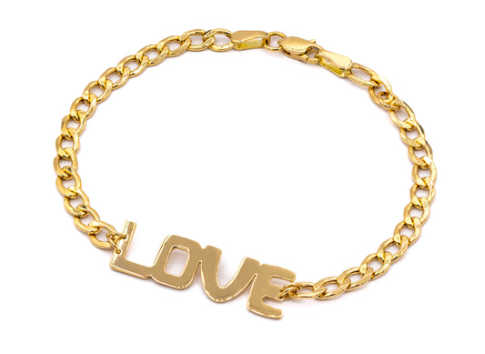 LOVE Charm Bracelet