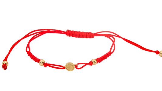 Mini Guardian Angel Macrame Bracelet
