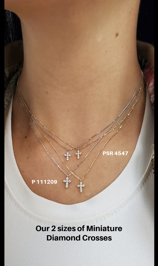 Miniature Diamond Cross