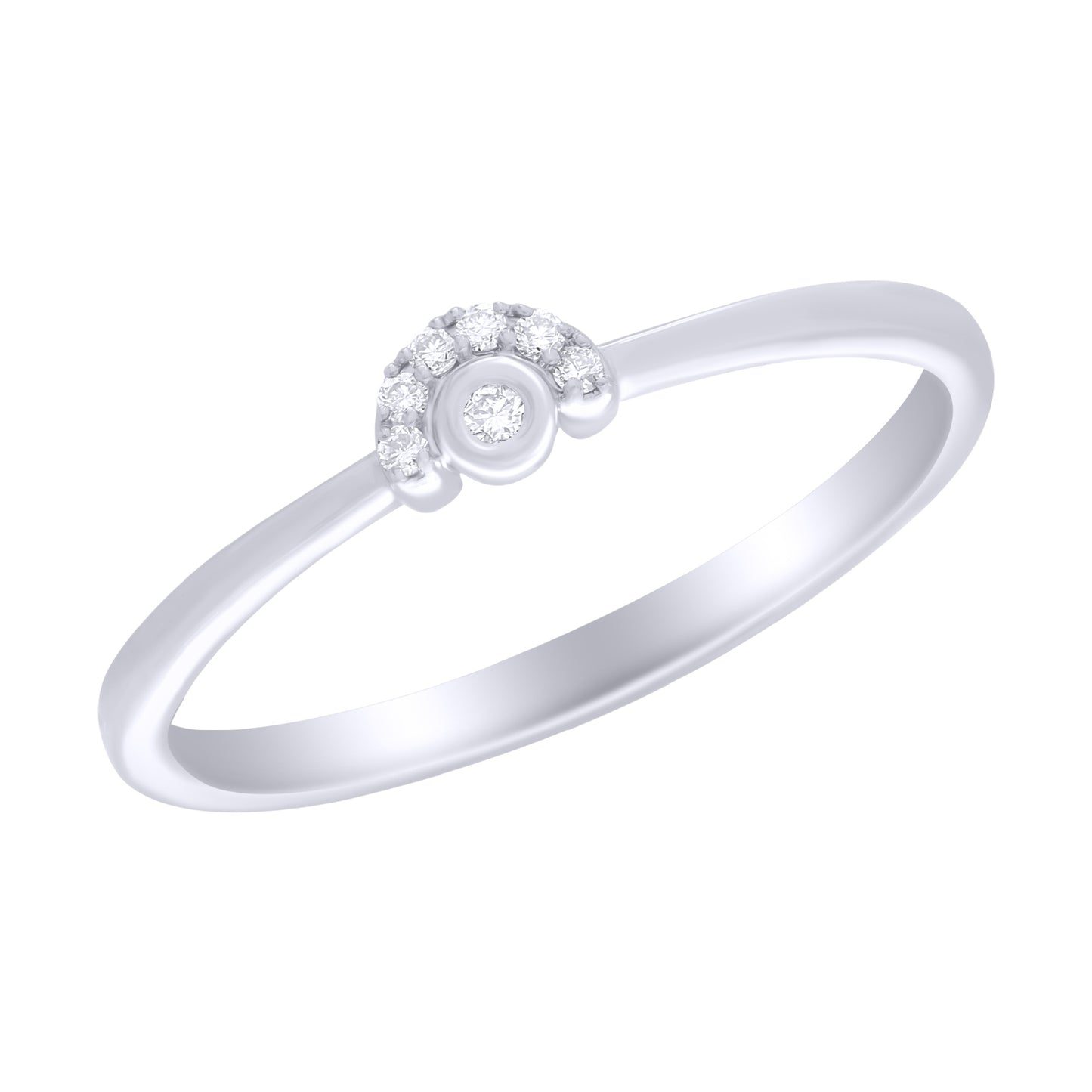 Diamond Cluster Ring