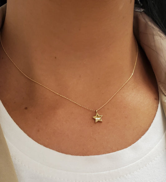 Beaded Star Necklace