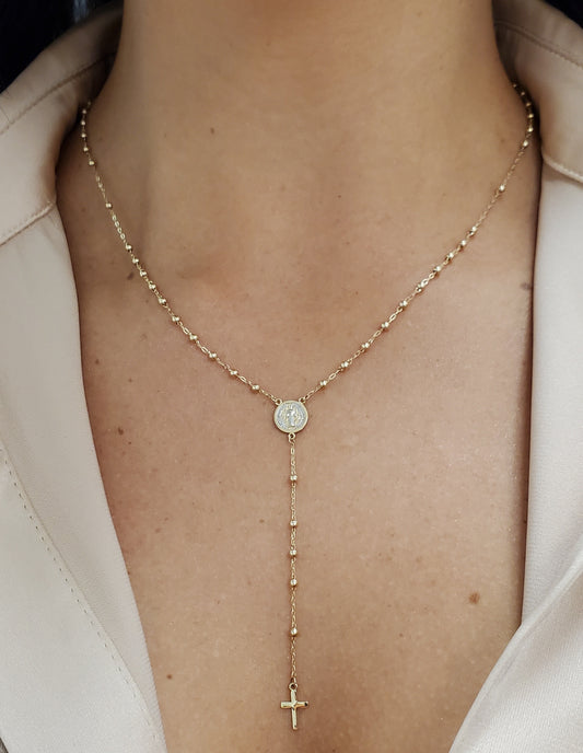 Rosary Saint Benedict Model Necklace
