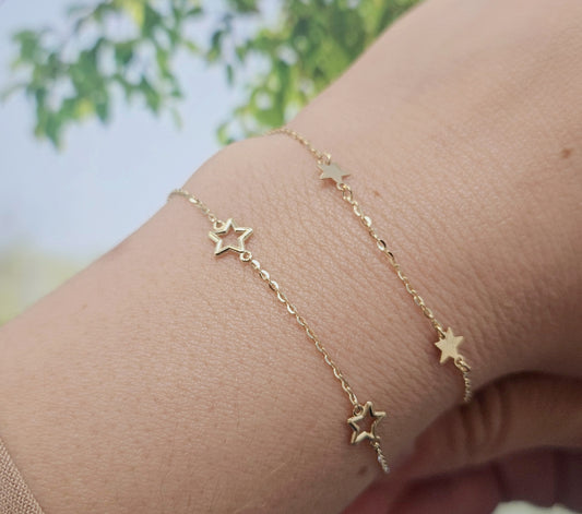 Dainty Multiple Stars Bracelet