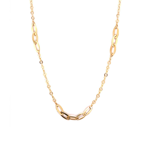 Linked Layers Necklace