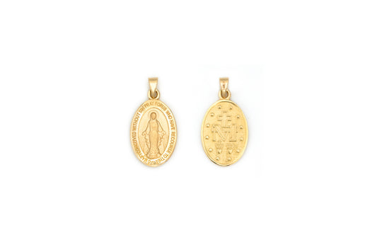 18mm Oval Miraculous Medal