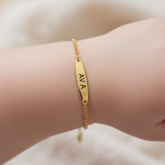 Thin Baby ID Bracelet Newborn to 6-12 months