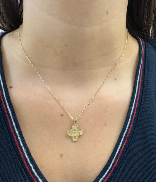 Medium Four Way Medal Cross