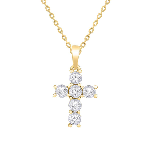 Small Diamond Cross