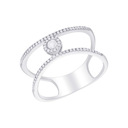 Open Diamond Ring