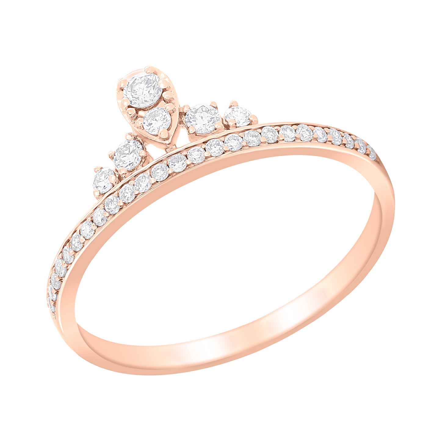 Tiara Diamond Ring