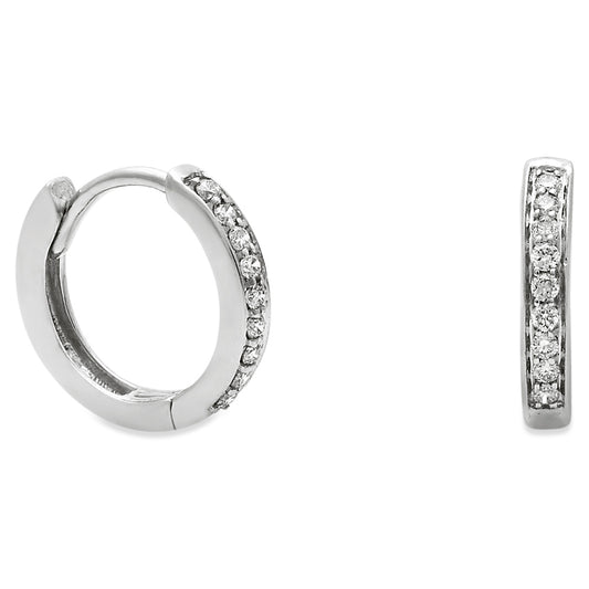 Diamond Huggie Earring