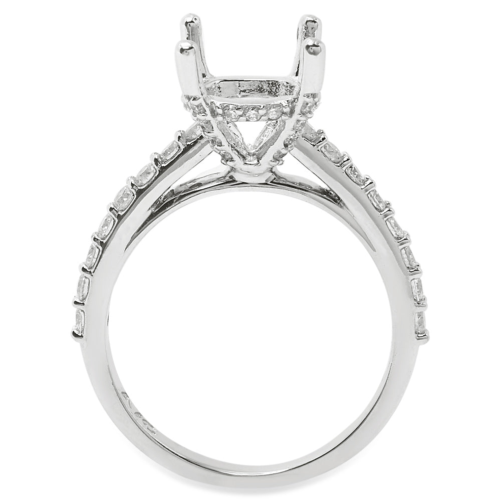 The Bella Diamond Semi-Mount Setting