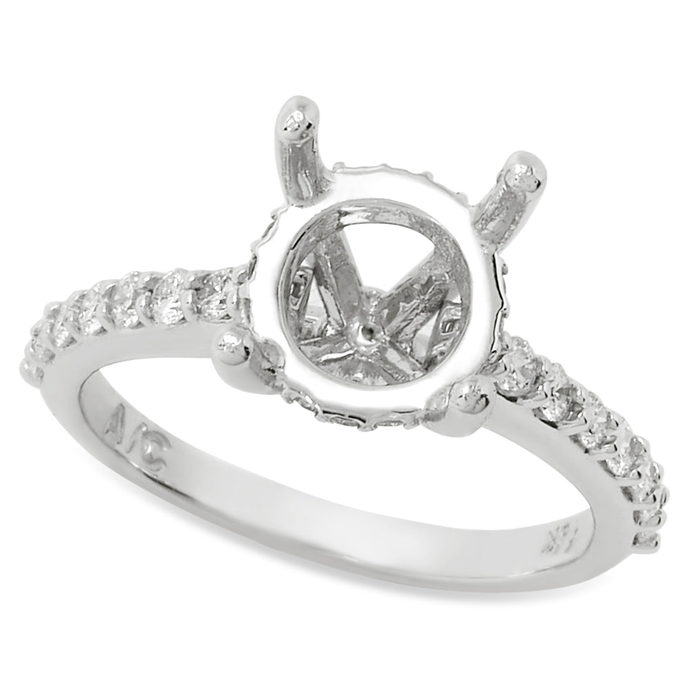 The Bella Diamond Semi-Mount Setting