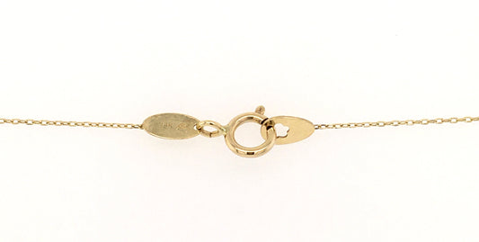 Extra Miniature Plain Cross Necklace