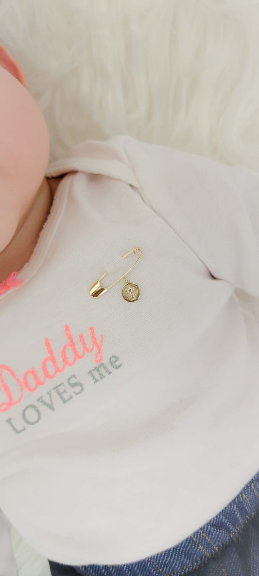 Saint Benedict Baby Pin