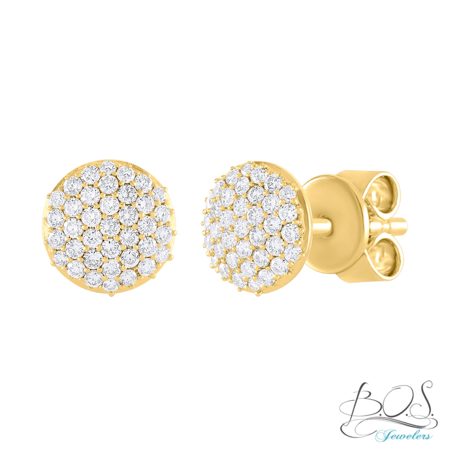 Diamond Stud Earring 14K Gold