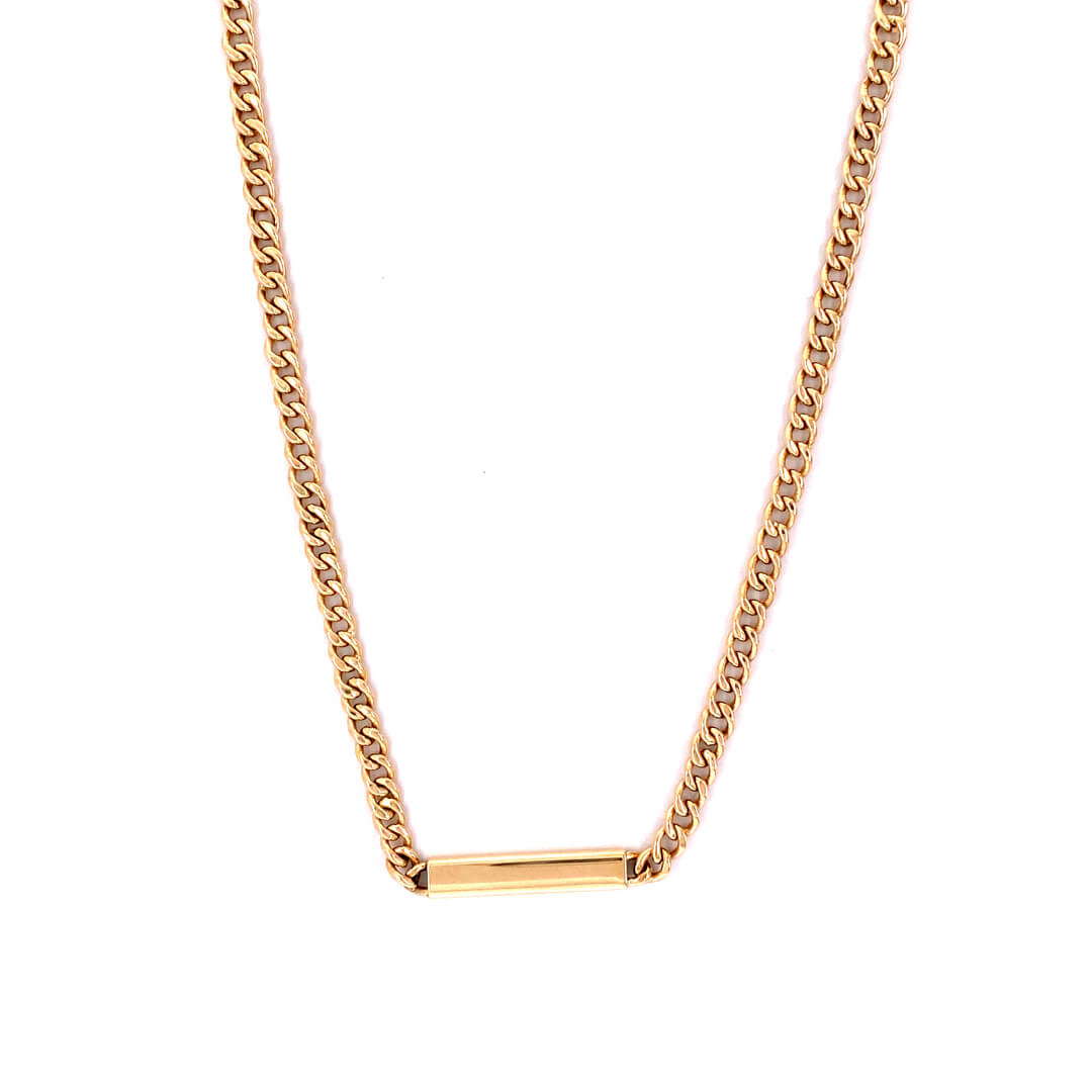 Gold Rope Chain Choker Necklace | Alexandra Marks Jewelry