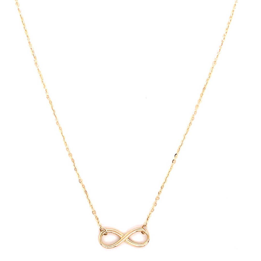 Infinity Necklace 14K Gold