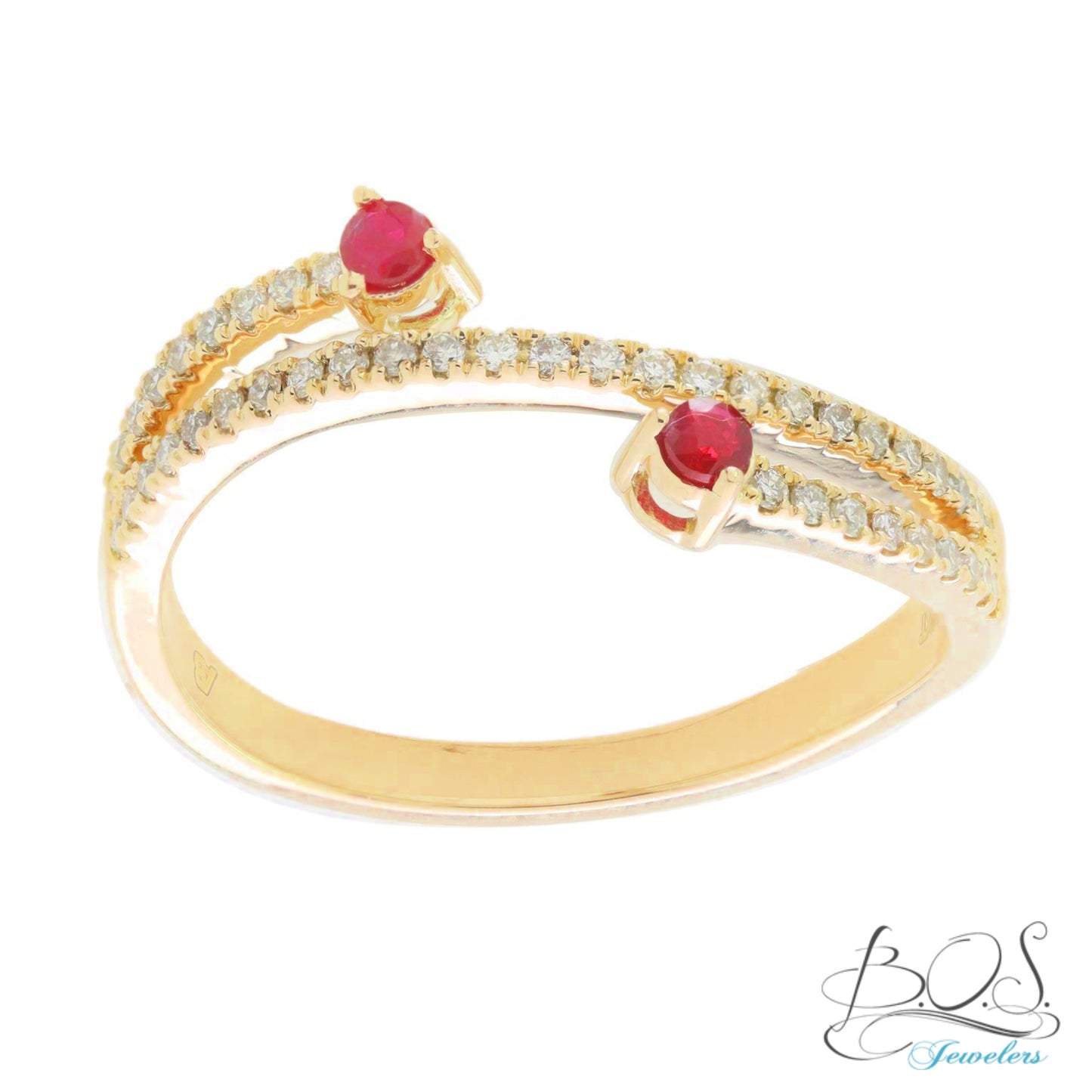 You and Me Precious Gems and Diamond Ring