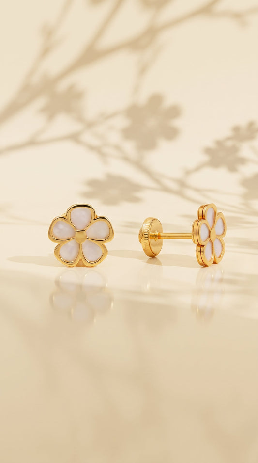 Children's 14K Gold Earrings: A Guide to Safety, Style, and Symbolism