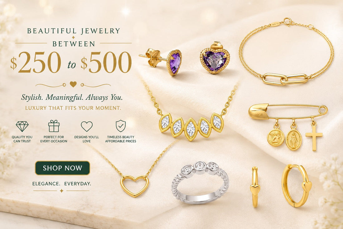 The 14K Gold Gift Guide: Best Fine Jewelry Between $250-$500