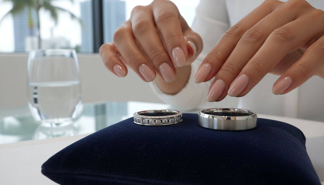 White Gold vs Platinum Durability: A Master Jeweler’s Guide to Wedding Bands