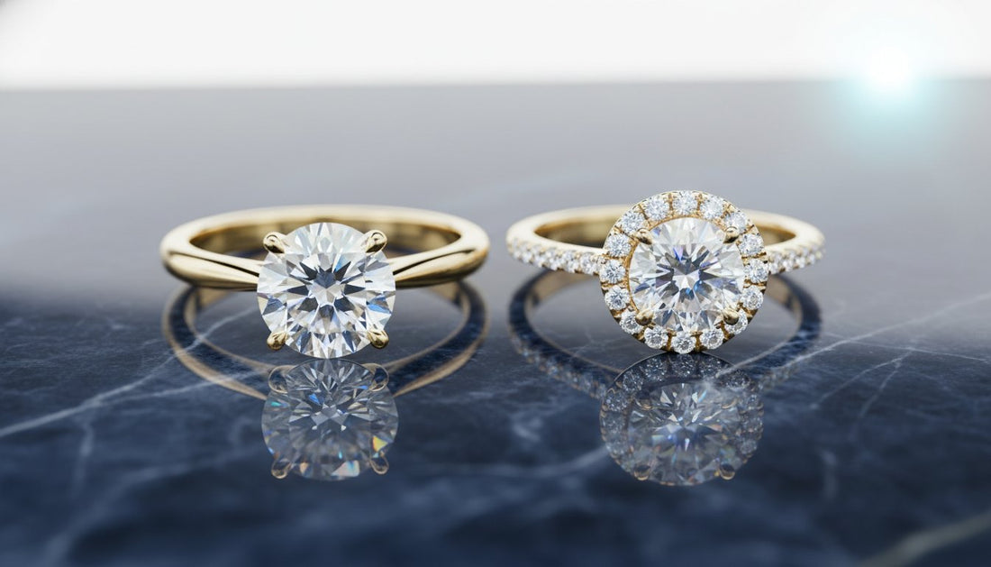Solitaire vs Halo Engagement Ring Comparison: Which Style Defines Your Legacy?