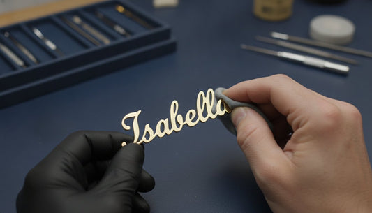 How Are Custom Gold Nameplates Made? The Journey from Design to Masterpiece