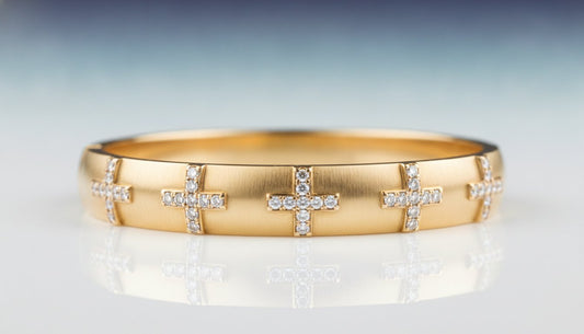The Definitive Guide to Diamond Bangles: Artistry, Faith, and 14K Gold Craftsmanship