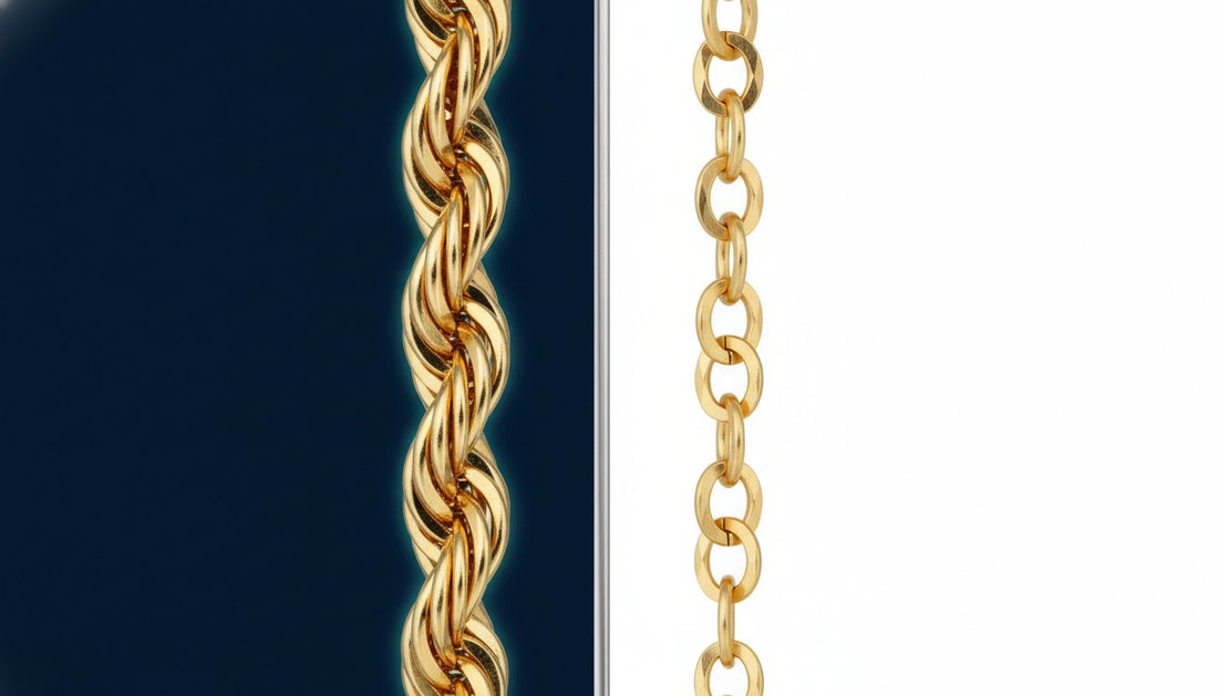What is a Rope Chain vs. a Figaro Chain? A Guide to 14K Gold Artistry