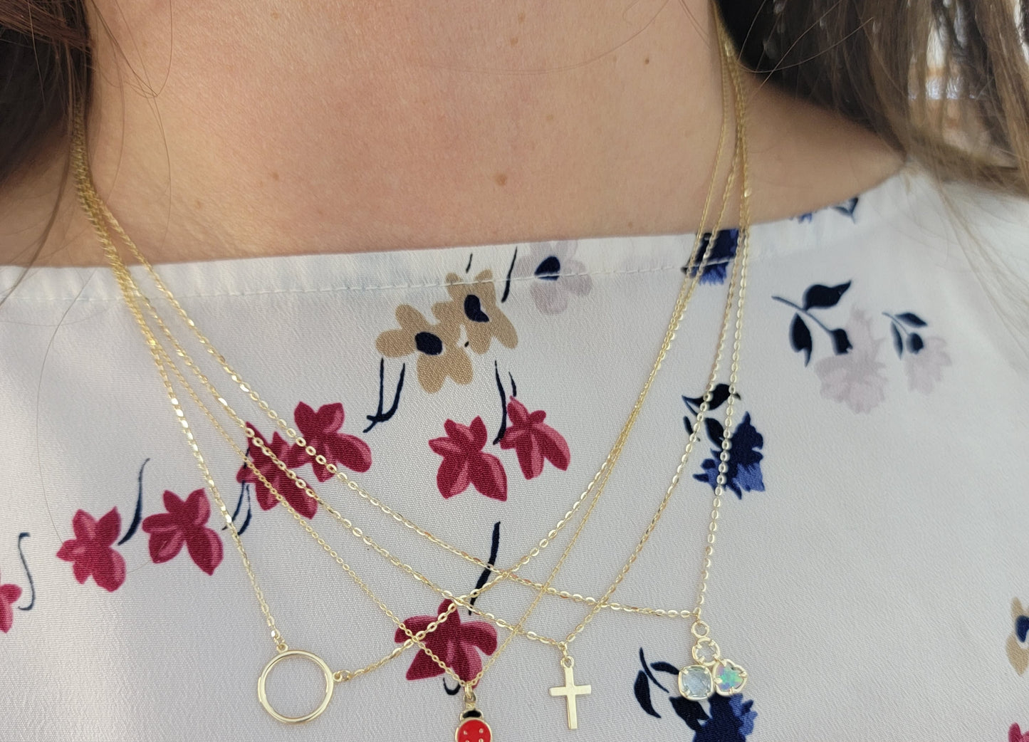 Open Circle Necklace