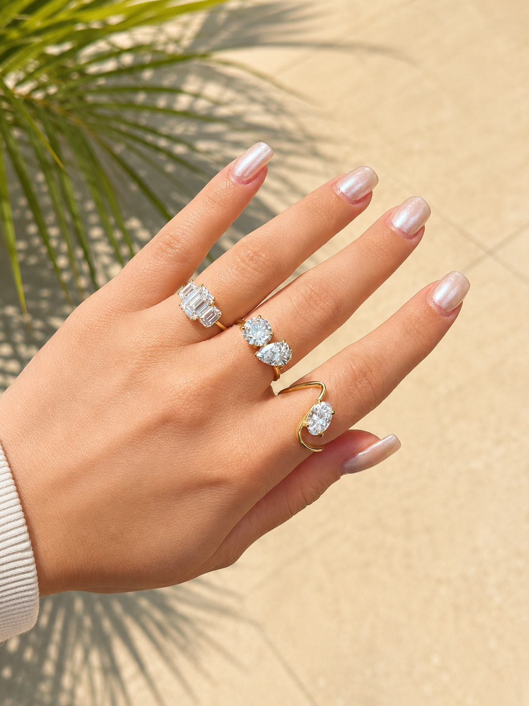 Dual Lab Grown Diamond Ring