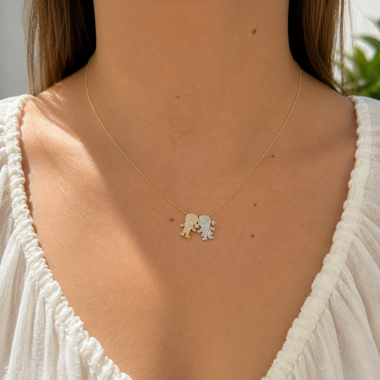 Diamond Boy Pendant 12mm