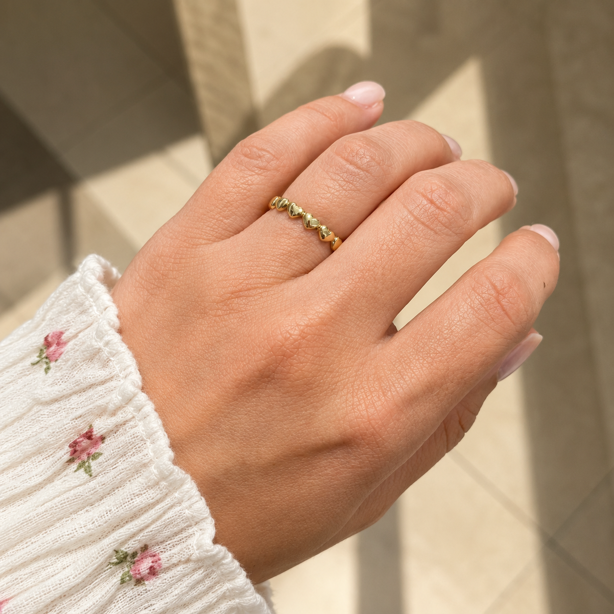 Heart Ring Stack