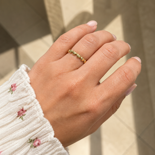 Heart Ring Stack