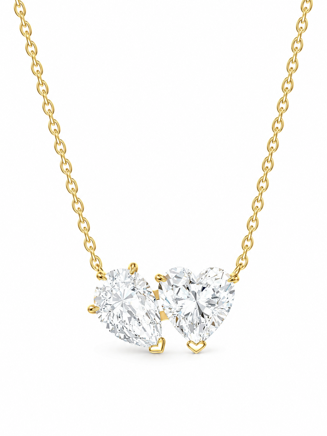 You & Me Lab Grown Diamond Necklace  2.51 CTW
