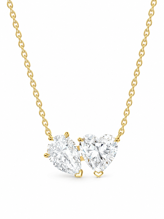You & Me Lab Grown Diamond Necklace  2.51 CTW