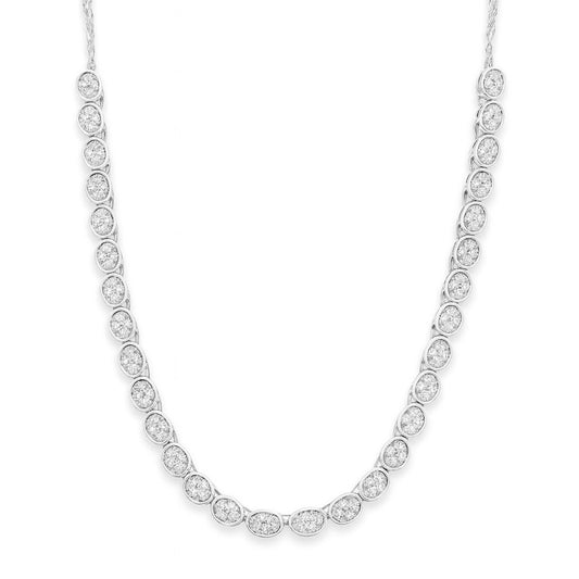 Diamond Riviera Style Necklace